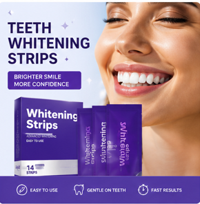 Glow-Up Teeth Whitening Strips