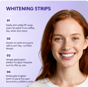 Glow-Up Teeth Whitening Strips