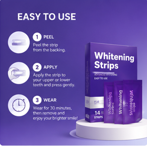 Glow-Up Teeth Whitening Strips